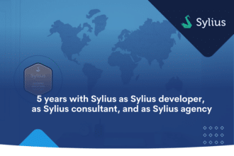 5 years with Sylius as Sylius developer, as Sylius consultant, and as Sylius agency