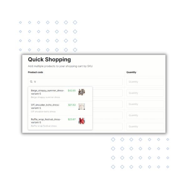 B2B-Kit-functionality-Quick-Shopping