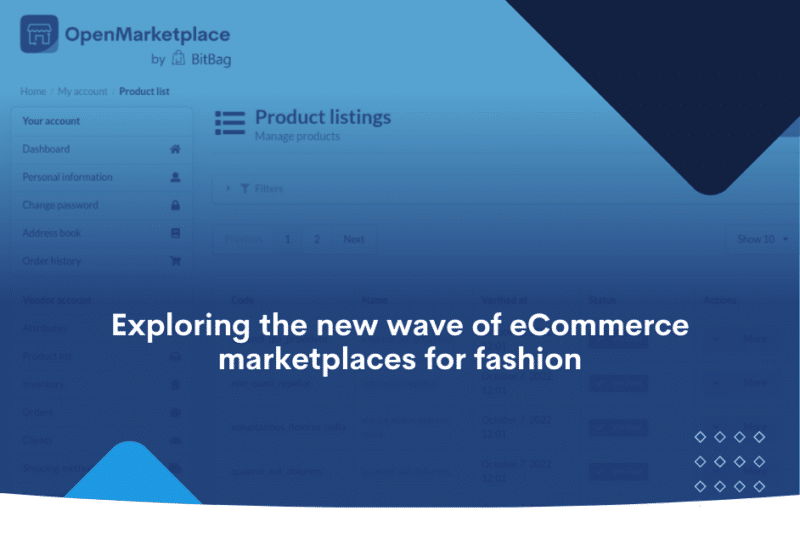 Exploring the new wave of eCommerce marketplaces for fashion