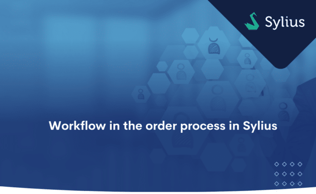 Workflow in the order process in Sylius